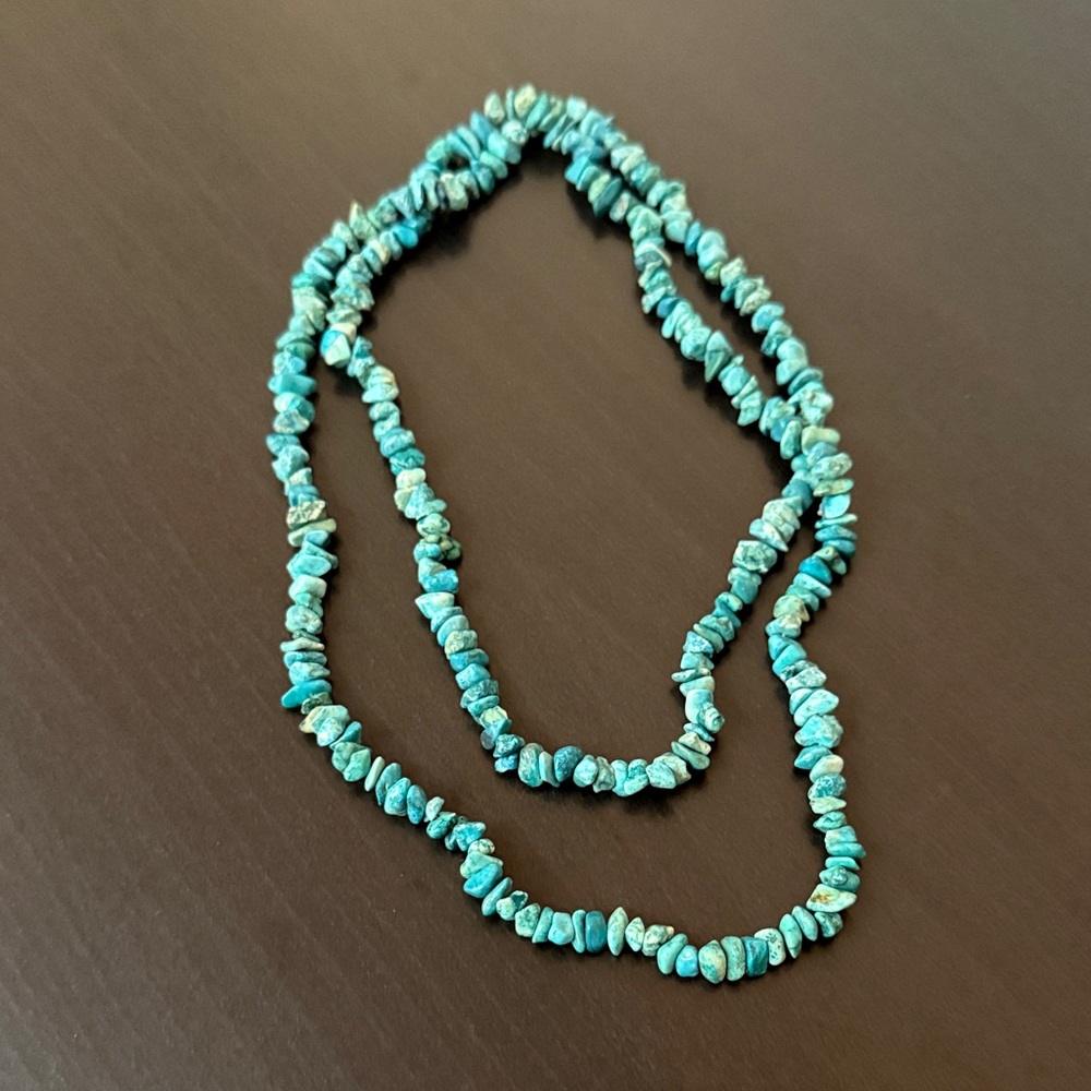 Turquoise Beaded Necklace